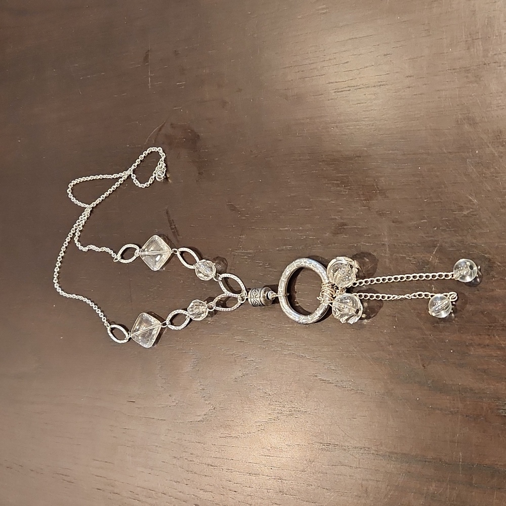 Silver Ring Necklace - Picture 10 of 13
